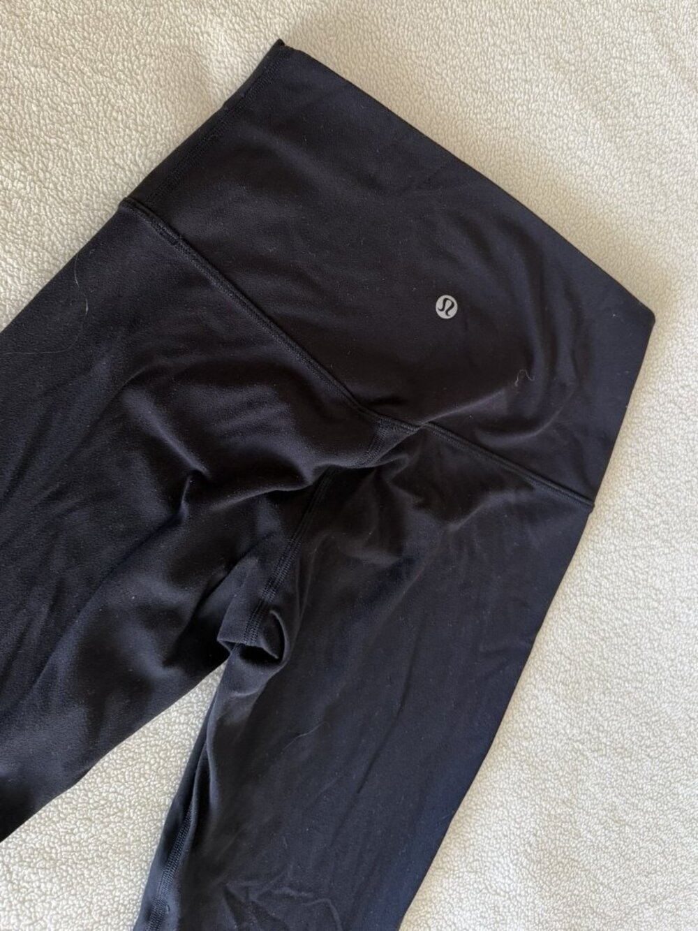 Lululemon Size 4 High Rise Legging Pant Waist Pocket 28"